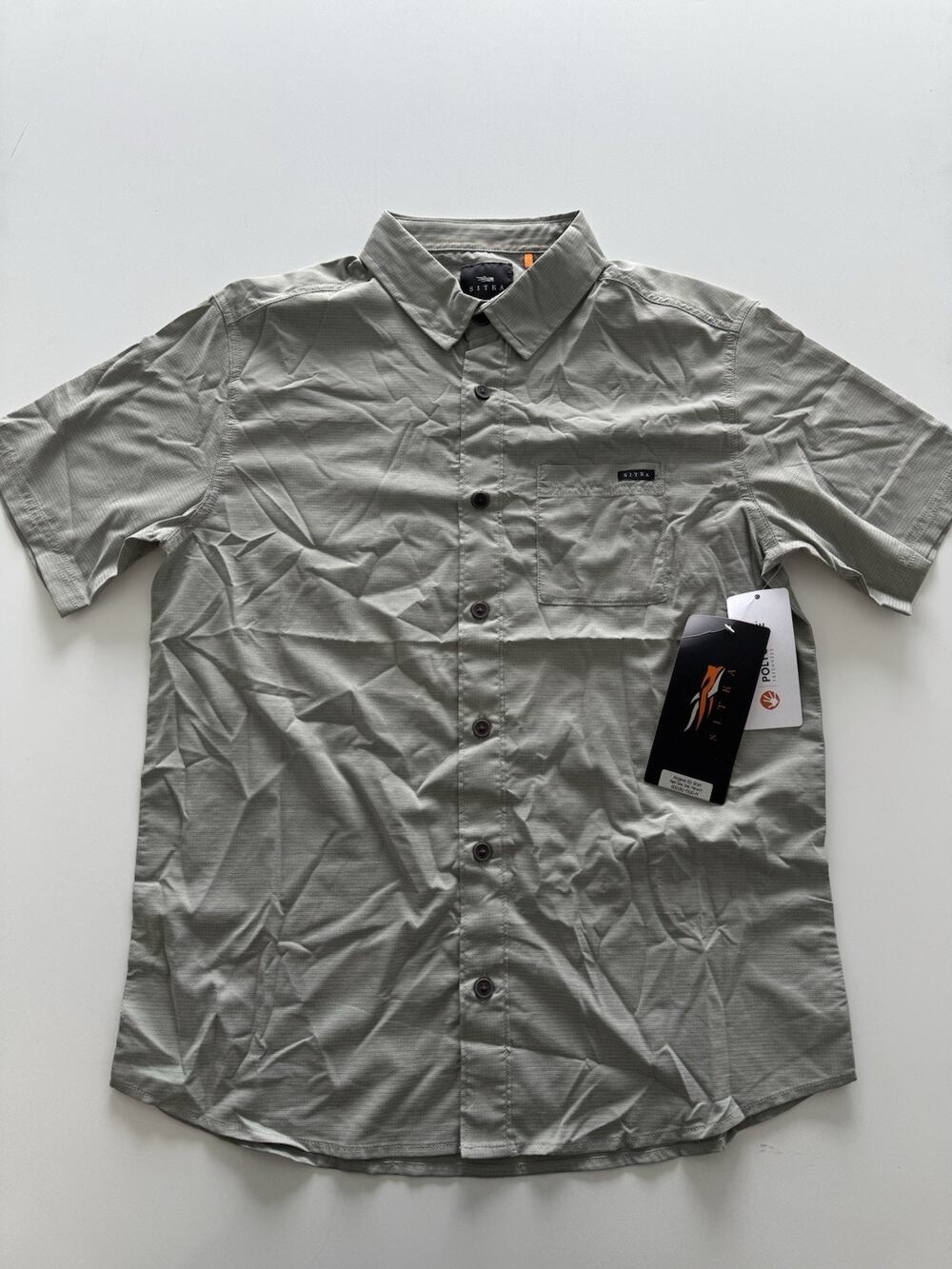 Sitka Gear Mens Mojave Shirt Field Gray Grid Men’s Medium
